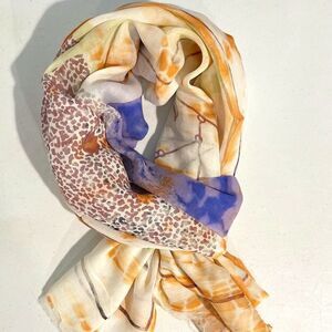 NWOT Scarf - Orange Creamsicle  - 36x70